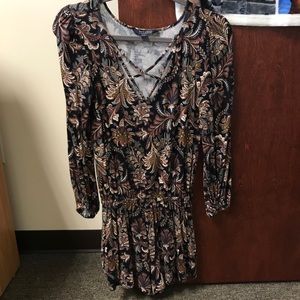 american eagle floral romper